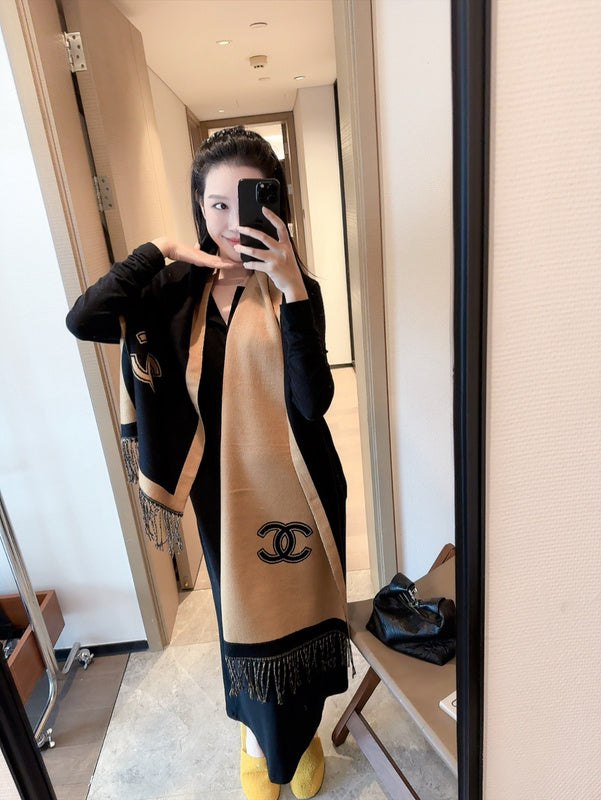 XCC21 Cashmere blend 50-180CM Scarf