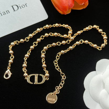 DN3  Necklace 316L steel plating rose gold Jewelry