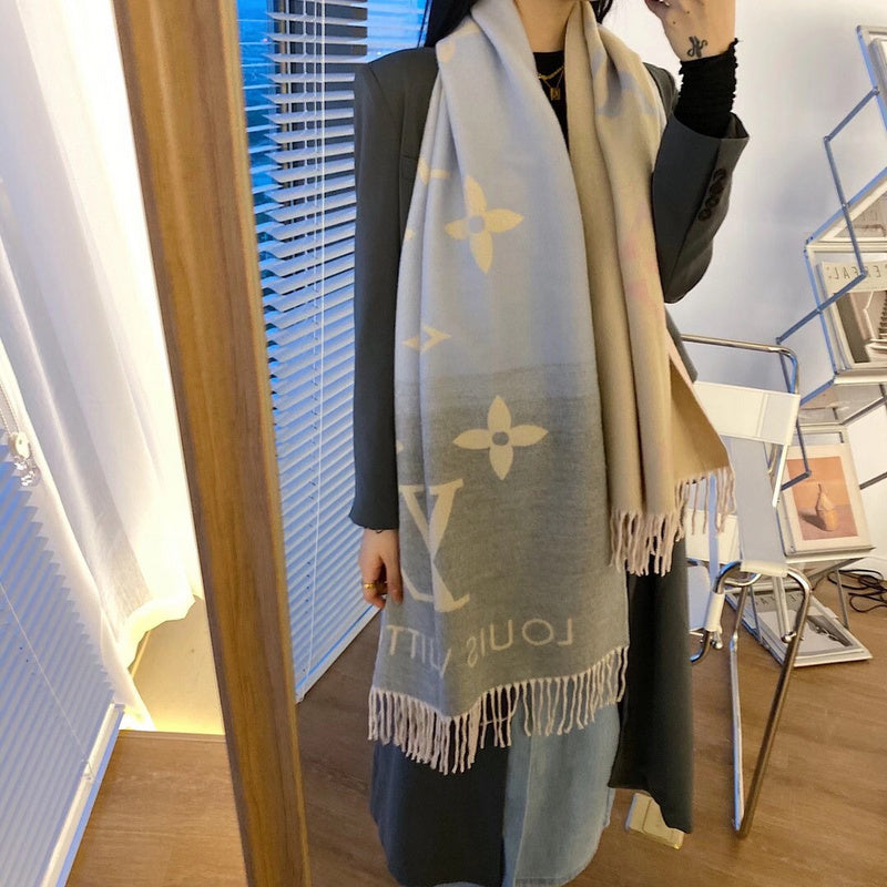 LSC28 Cashmere blend 65-180CM Scarf