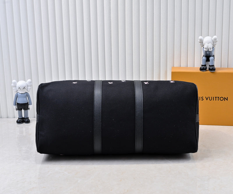 LLP197 Leather Bag 50-29-23CM Embroidery Travel Bags