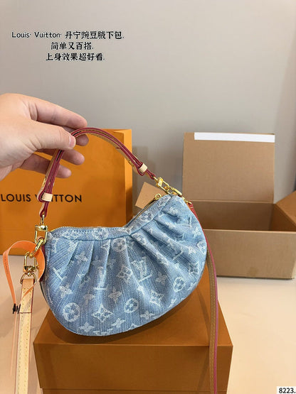 MLP39 Leather Bag 22-5-13CM Bags with Box