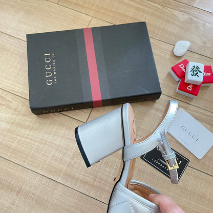 MJGS52 Slippers 6.5CM Women shoes 35-40 With box