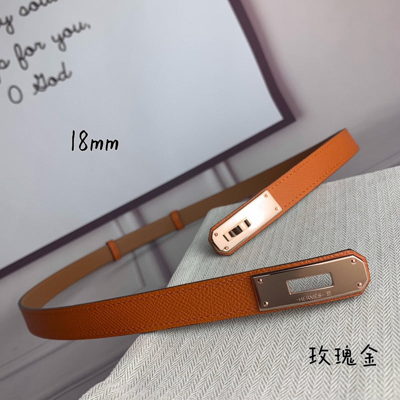 HBL7 Real leather 1.8CM 95-110CM Belt with all packing