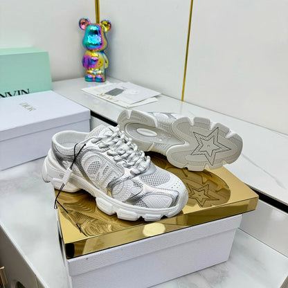 BDS8 Leather Slippers Women 35-41 Shoes with box