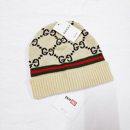 PGH6  Knitted pattern regular thin hat