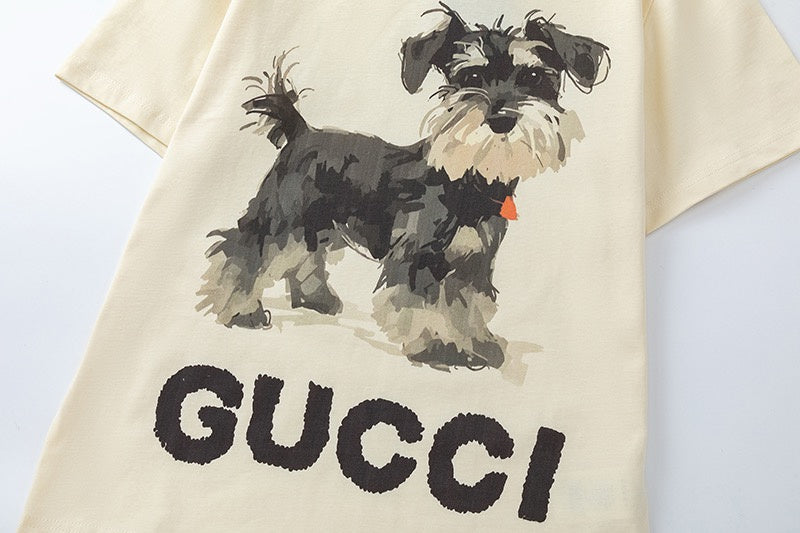 GUC079  Men's and women's summer short-sleeved T-shirt clothes