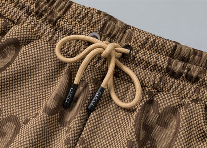 GUC0100  New men's spring and autumn thin style outerwear+long pants pure cotton casual suit clothing