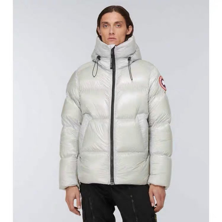 035039   Men and women red label goose bread lovers winter down jacket