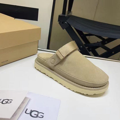 OUS8 Wool Women 5.5CM Shoes 35-41 slipper with box