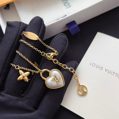 X664  New fashionable titanium steel necklace jewelry