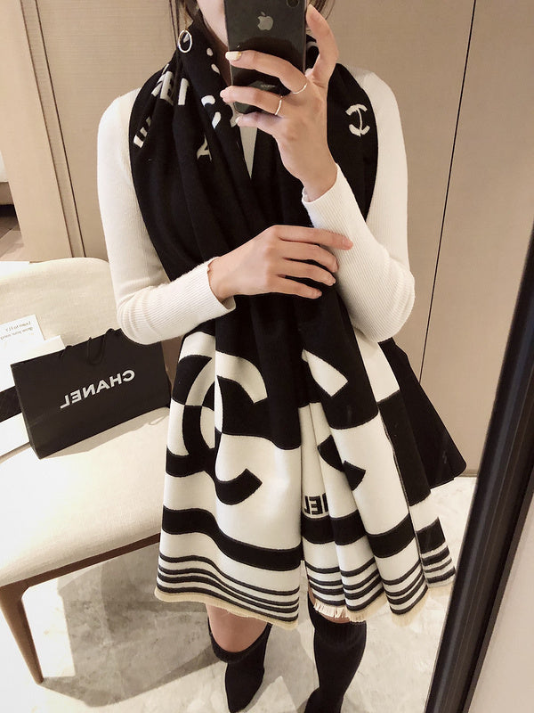 XCC14 cashmere blend 65-180CM Scarf