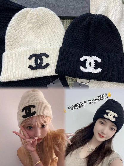 SCH3  Ladies water corrugated LOGO cold hat