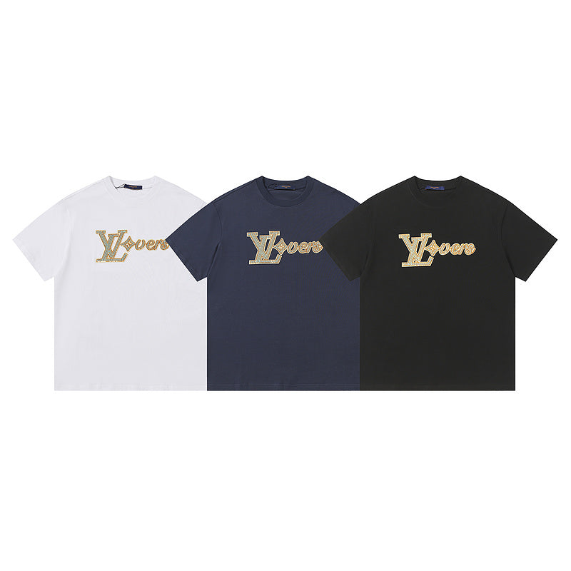 LVC012  Men's and women's summer short-sleeved T-shirt clothes