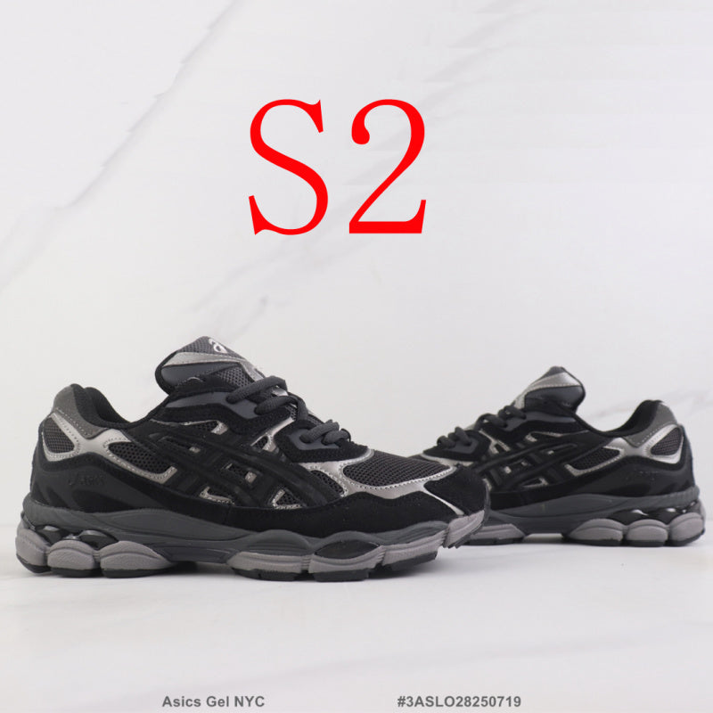 BAS51 Leather Women Man 36-45 shoes with box