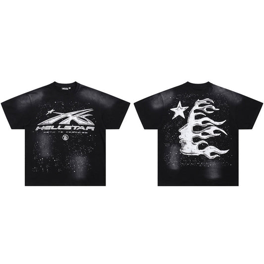 HEC1  Men's and women's summer short-sleeved T-shirt clothes