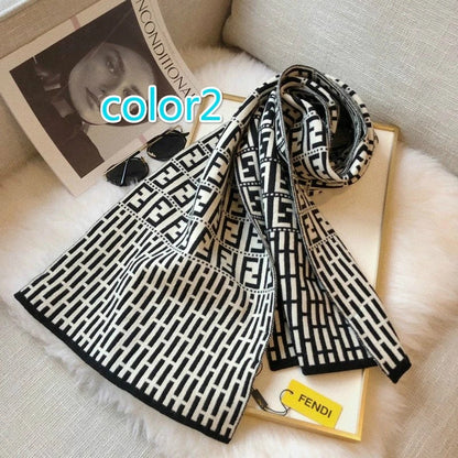 XFC2 cashmere blend 30-180CM Scarf Can choose Box