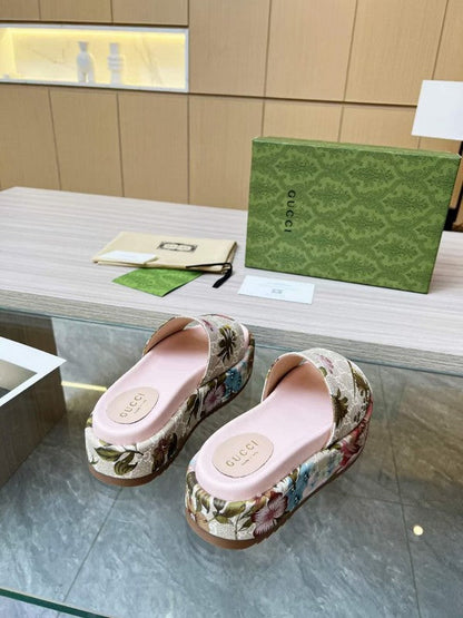 HFGS6 Slippers 6CM Women shoes 35-41 With box