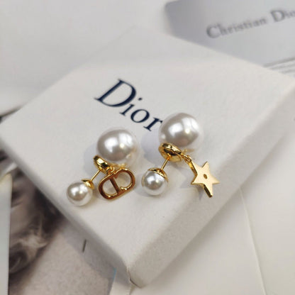 DE100 Fashion high quality alloy imitation pearl earrings  Jewelry