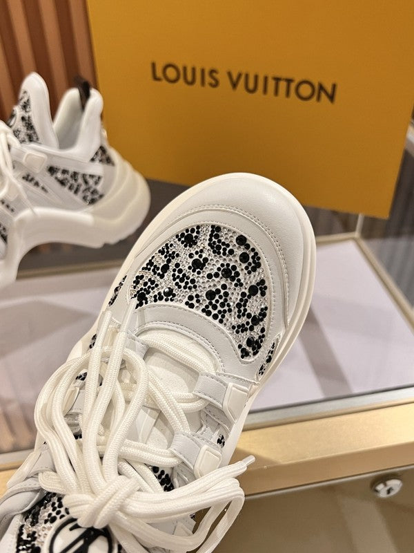 OLS39 Leather Women 5.5CM Shoes 35-41 with box