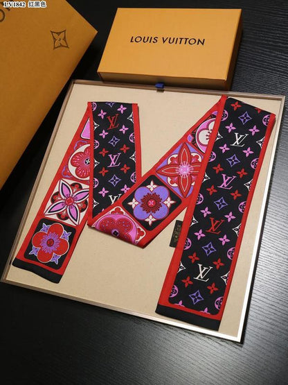 LSC77 Silk cotton 9-120CM scarf