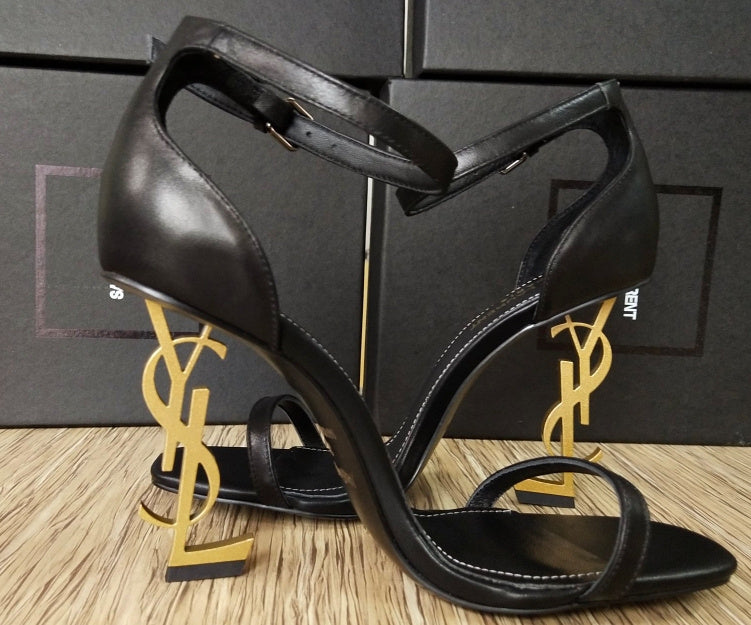 OYS9 Classic 10.5CM High heels size 35-41 size for women leather shoes Box