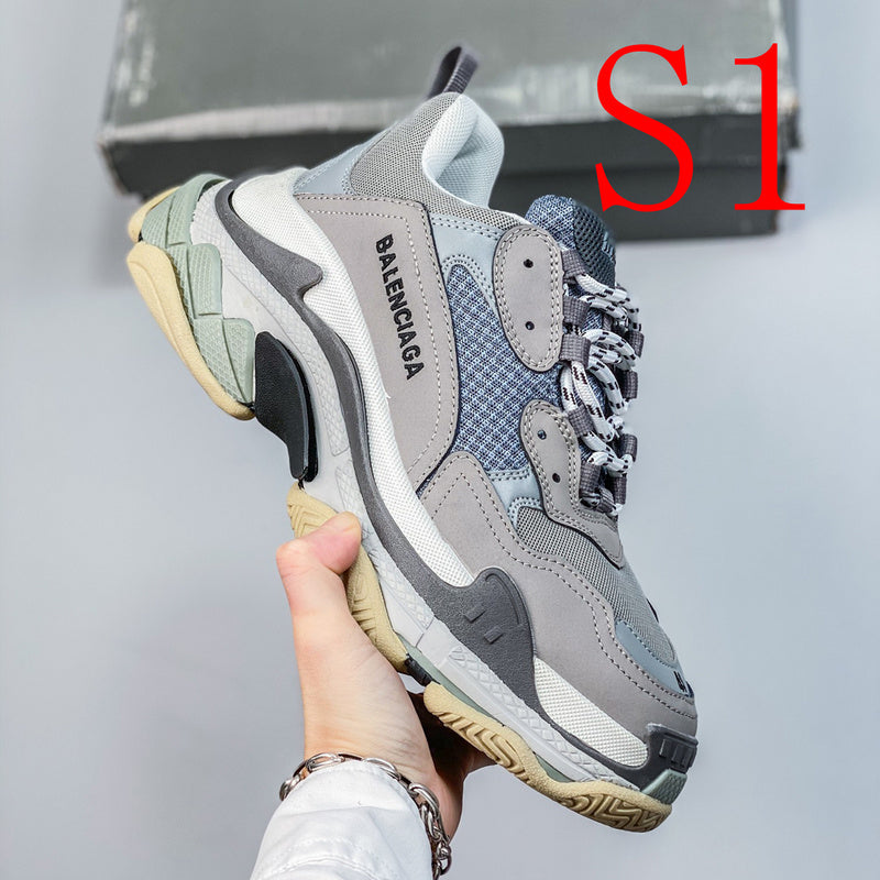 BHBS19 Women and Man Leather shoes 36-45 with box