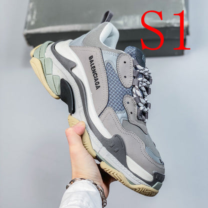 BHBS19 Women and Man Leather shoes 36-45 with box