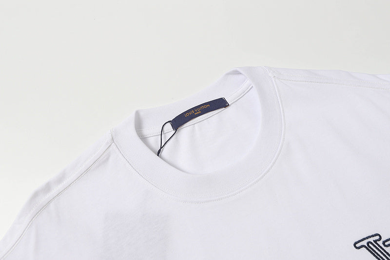 LVC003  Men's and women's summer short-sleeved T-shirt clothes