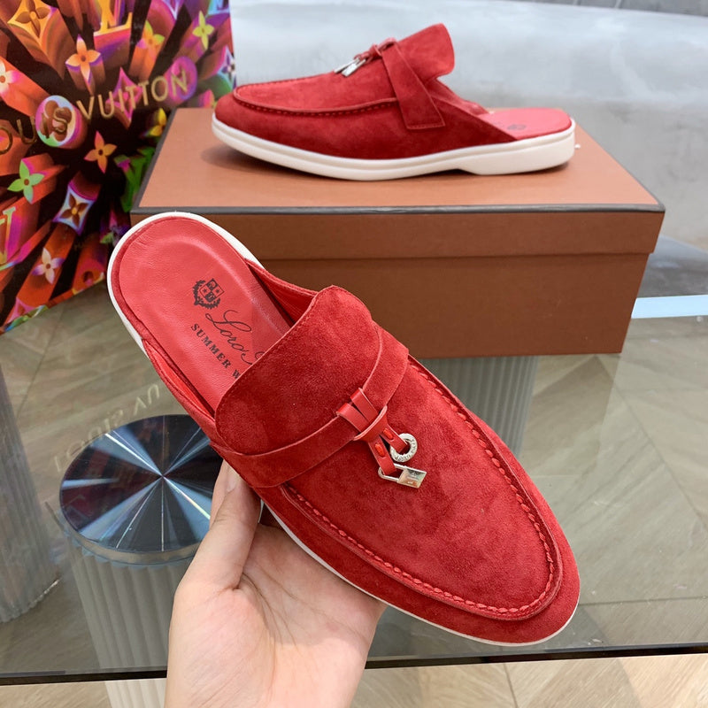 GLS18 Leather shoes Women35-42 Man40-45 Slipper with box