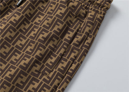 FDC16 New men's spring and autumn thin style outerwear+long pants pure cotton casual suit clothing