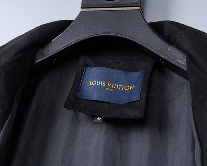 LVC022 New Spring and Autumn thin imitation deer skin velvet jacket long sleeved cardigan clothes