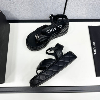 MBCS2 Leather Slippers Size 35-40 Shoes with Box