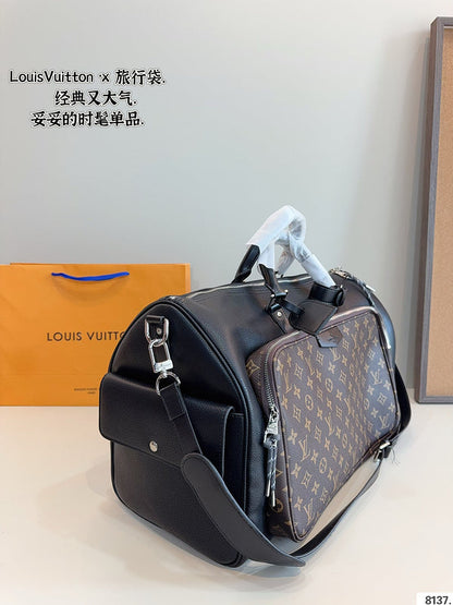 MLP22 Leather Bag 50-23-29CM Travel   for women and men Bags