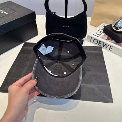 KLH2 New hardware rivet washed denim baseball cap Hat