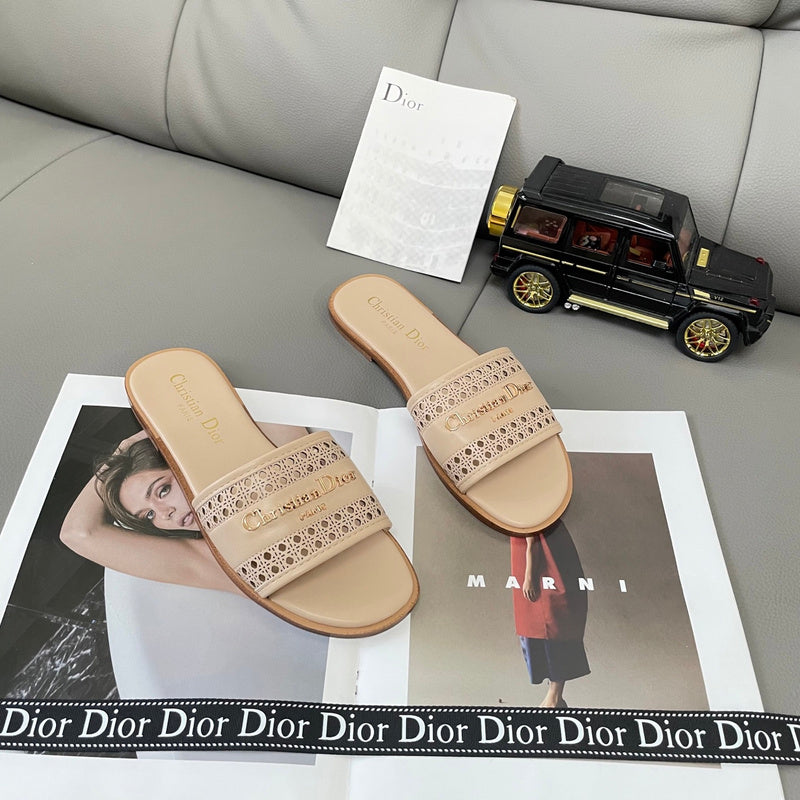 MBDS1 Leather Slippers Size 35-41 Shoes with Box