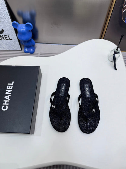 MBCS4 Leather Slippers Size 35-42 Shoes with Box