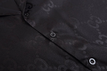 GUC081  New men's summer short sleeved collared shirt clothing