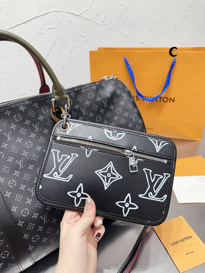 MLP34 Leather Bag 50-23-29CM Travel Bags