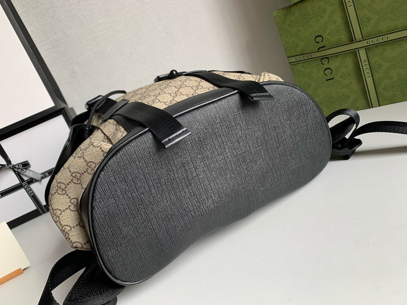 LGP22 Men  Bag 34-42-16CM Leather knapsack bags