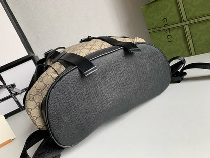 LGP22 Men  Bag 34-42-16CM Leather knapsack bags