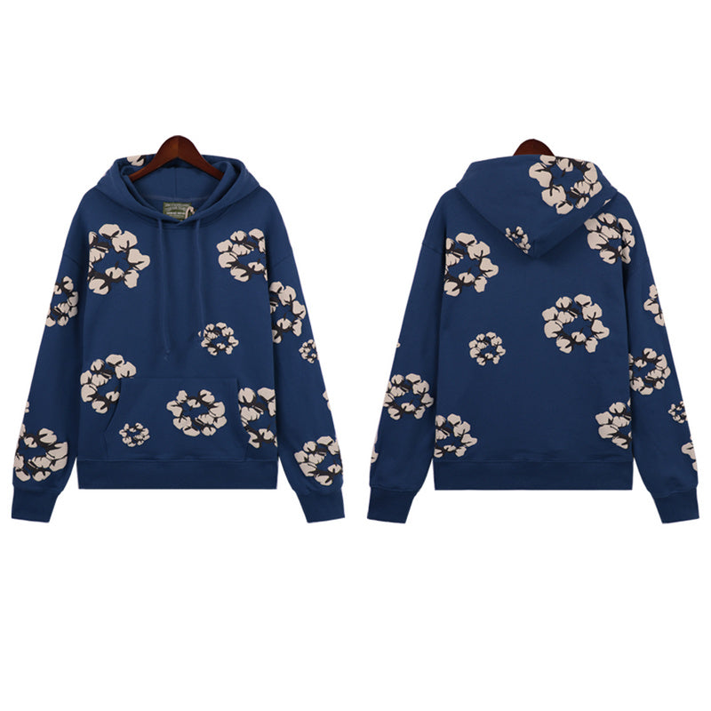 MMC3  New Men's and women's  Kapok Flower Hoodie Clothing