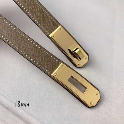 HBL7 Real leather 1.8CM 95-110CM Belt with all packing