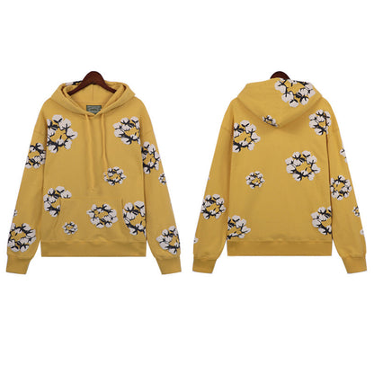 MMC3  New Men's and women's  Kapok Flower Hoodie Clothing