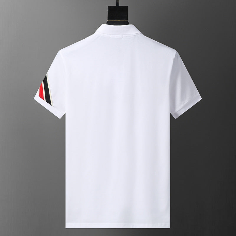 MOC018 Men's short sleeved lapel polo shirt clothing