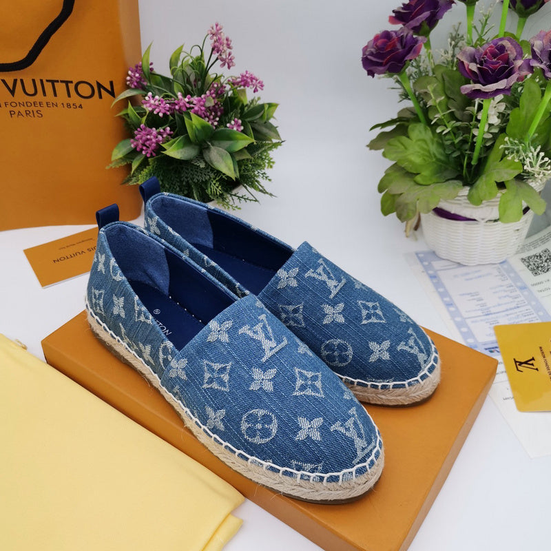 OLS34 Leather Women 35-42 Shoes Fisherman's shoes With box