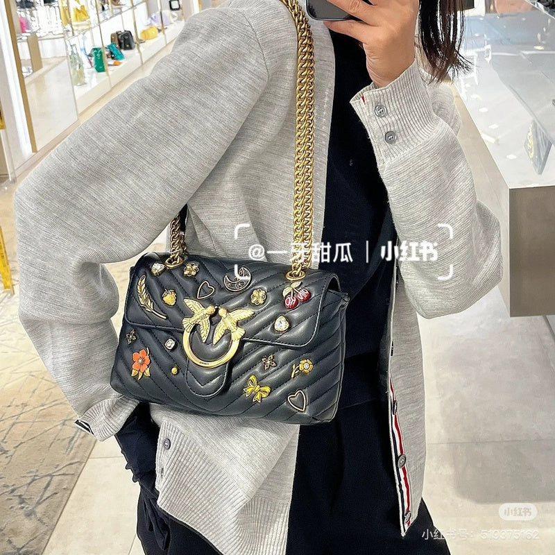 APP9 Shoulder bag 20-15CM Leather Bag