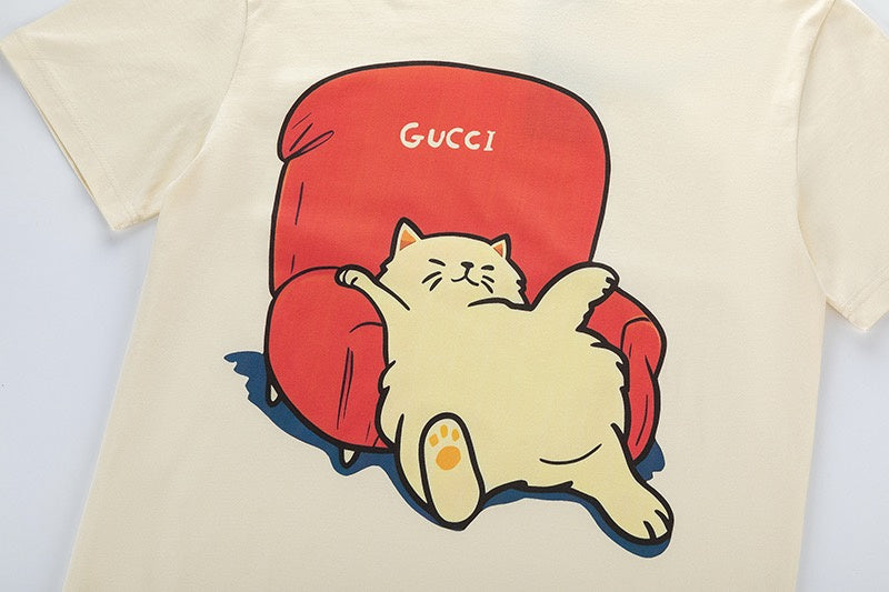 GUC005 Men's and women's summer short-sleeved T-shirt clothes