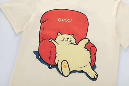 GUC005 Men's and women's summer short-sleeved T-shirt clothes