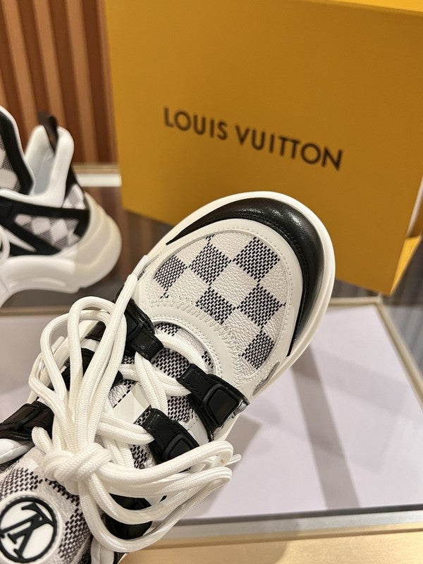 OLS38 Leather Women 5.5CM Shoes 35-41 with box