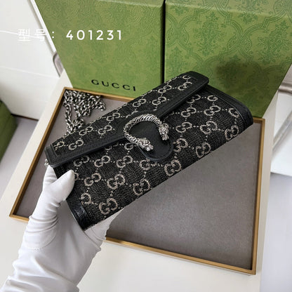 LGP03 High quality leather bag 20x13x6CM Bags with box